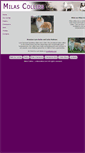 Mobile Screenshot of milascollies.com